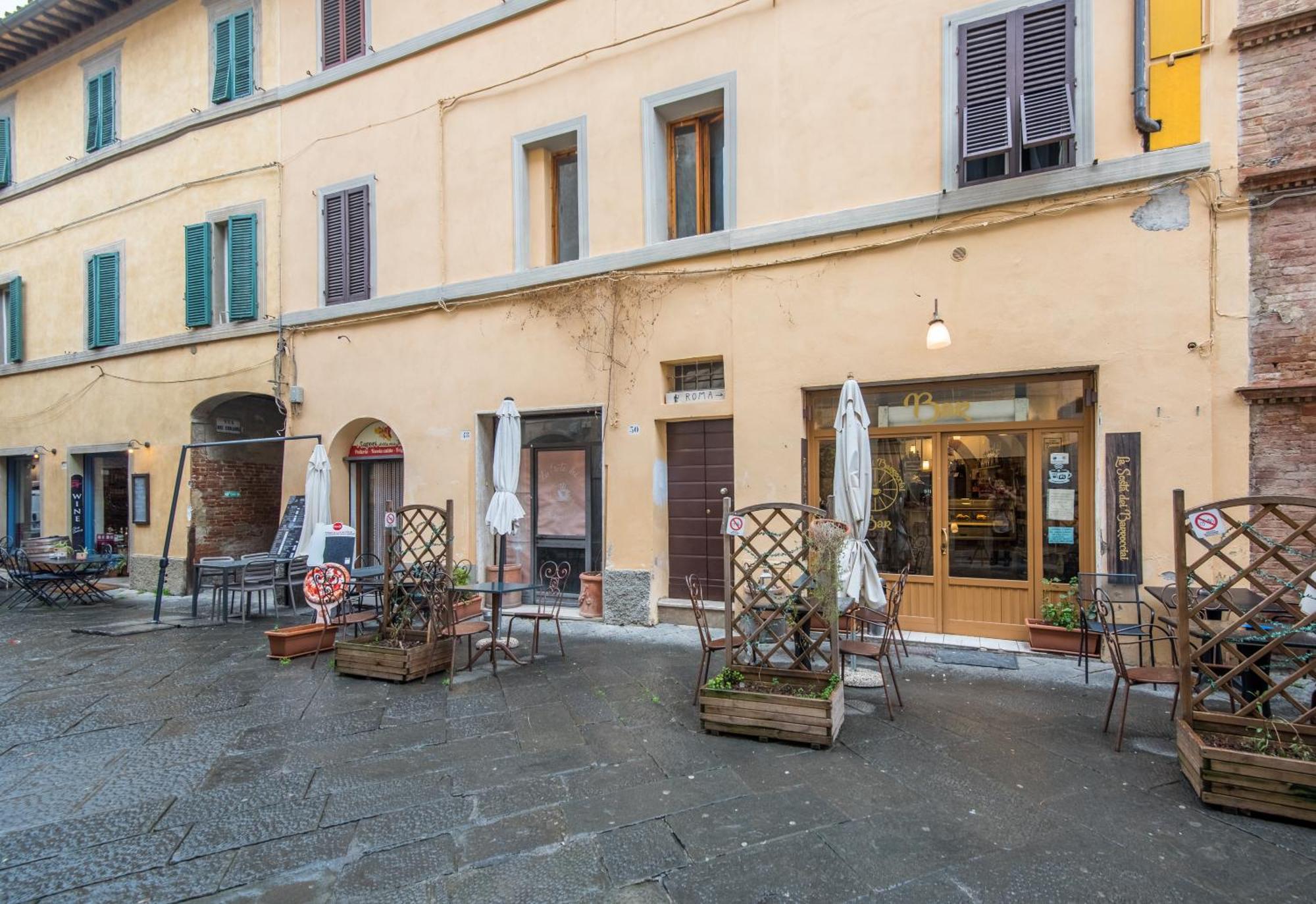 La Casa Gialla Di Buonconvento Exteriör bild
