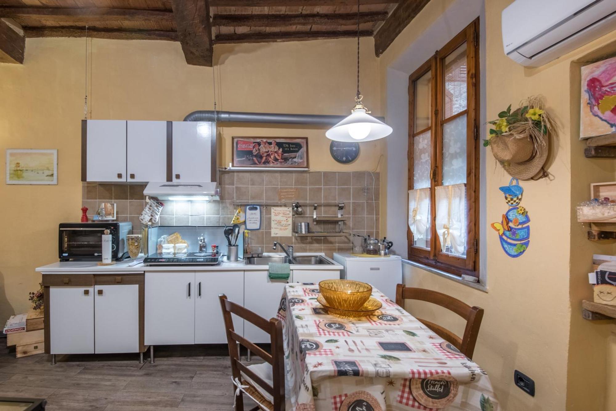 La Casa Gialla Di Buonconvento Exteriör bild