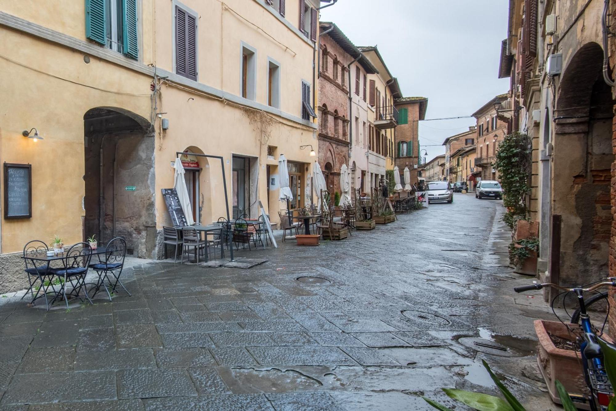 La Casa Gialla Di Buonconvento Exteriör bild
