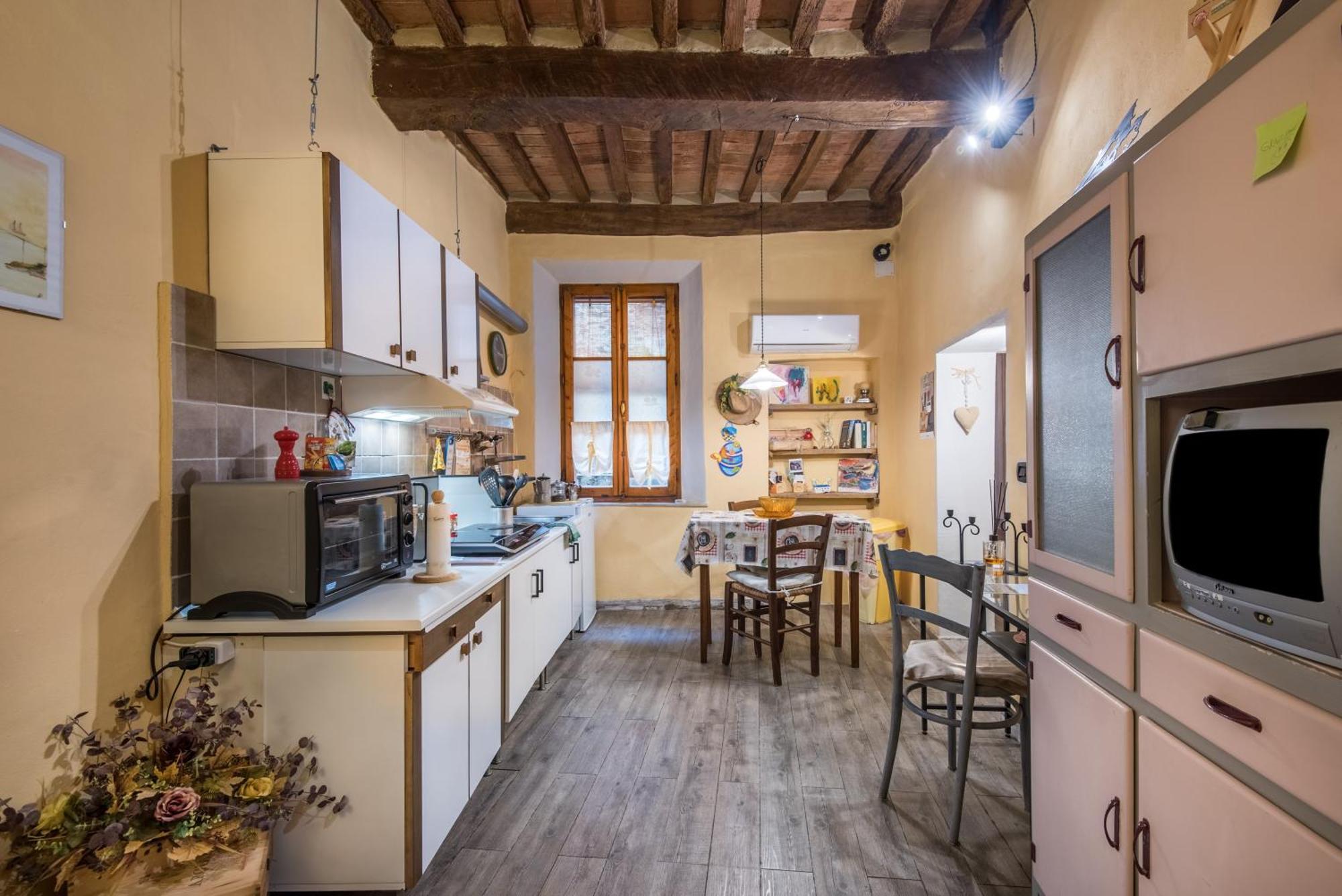 La Casa Gialla Di Buonconvento Exteriör bild